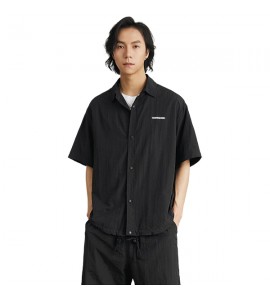 2024 Con Colletto Risvoltato Sottile e Leggero Camicie + Short Sciolto Uomini - HG2639