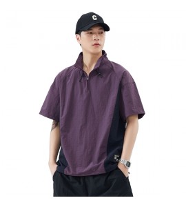 2024 Camicie Seta di Ghiaccio Sottile e Leggero Sciolto Tempo Libero Uomini - XZ2620