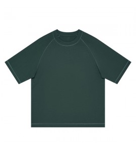 2024 Cotone T-Shirt Semplice Girocollo Sciolto Con Cappuccio Uomini - SHJ66C