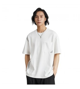 2024 Senso Progettuale T-Shirt Tempo Libero Sciolto Girocollo Uomini - GS7911