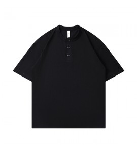 2024 Cotone T-Shirt Sottile e Leggero Style Chinois Girocollo Sciolto Uomini - SF8001