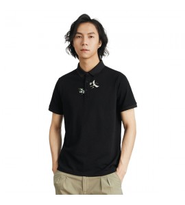 2024 Stampate Con Colletto Risvoltato Polo Coupe Ajustée Tempo Libero Uomini - SD6077