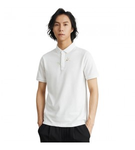 2024 Stampate Con Colletto Risvoltato Polo Coupe Ajustée Tempo Libero Uomini - SD6077