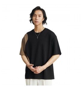 2024 Girocollo T-Shirt Tempo Libero Sciolto Moda Uomini - SE87003