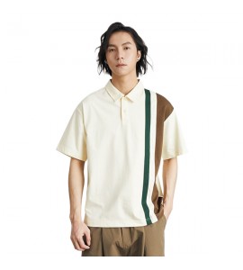 2024 Polo Sciolto Moda Con Colletto Risvoltato Tempo Libero Uomini - XHL3001