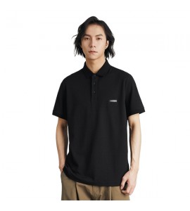 2024 Seta di Ghiaccio Polo Sciolto Con Colletto Risvoltato Tempo Libero Uomini - XB7218