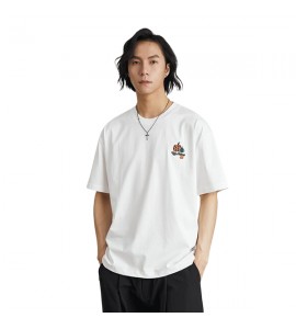 2024 Ricamo T-Shirt Moda Girocollo Sciolto Tempo Libero Uomini - ZJC9907