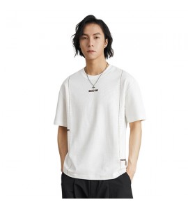 2024 Stampate T-Shirt Sciolto Semplice Girocollo Tempo Libero Uomini - XHL91095