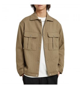 2024 Con Colletto Risvoltato Sciolto Giacche Tempo Libero Uomini - LB26027