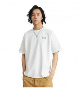 2024 Cotone T-Shirt Stampate Sciolto Girocollo Tempo Libero Uomini - MS6001