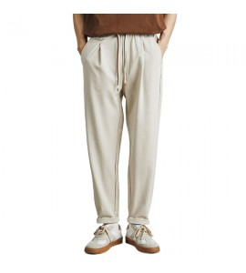 2024 Sciolto Pantaloni Casual Dritto Semplice Senso di Lusso Uomini - JJ5618