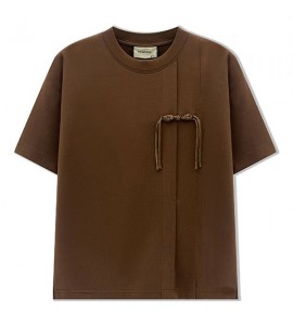 2024 Cotone T-Shirt Style Chinois Girocollo Sciolto Tempo Libero Uomini - ZW0551