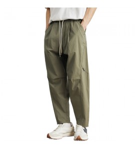 2024 Retro Pantaloni Casual Sottile e Leggero Sciolto Dritto Uomini - JJ5760