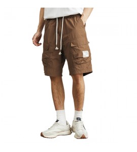 2024 Short Sottile e Leggero Tempo Libero Sciolto Semplice Dritto Uomini - XG8502