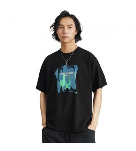 2024 Sciolto Moda Stampate T-Shirt Girocollo Tempo Libero Uomini - MS6016