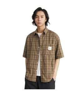 2024 Maglia Dsquared Sciolto Retro Cotone Con Colletto Risvoltato Uomini - XB7309