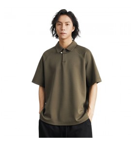 2024 Style Chinois Con Colletto Risvoltato Polo Sciolto Tempo Libero Uomini - ZW0706-1