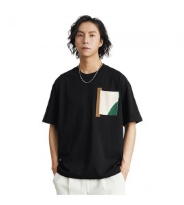 2024 T-Shirt Sciolto Girocollo Tempo Libero Moda Uomini - ZJC9908