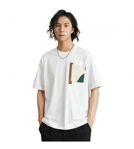 2024 T-Shirt Sciolto Girocollo Tempo Libero Moda Uomini - ZJC9908