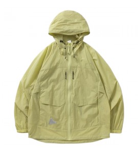 2024 Sottile e Leggero Giacche a Vento Protezione Solare Con Cappuccio Uomini - F8823