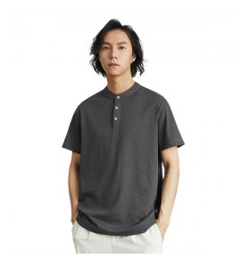 2024 Style Chinois Retro T-Shirt Tempo Libero Sciolto Sottile e Leggero Uomini - SF4507