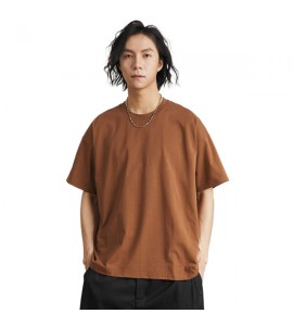 2024 Sottile e Leggero T-Shirt Girocollo Sciolto Moda Tempo Libero Uomini - TPH86051