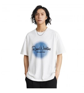 2024 Stampate T-Shirt Sciolto Tempo Libero Girocollo Uomini - NDP8029