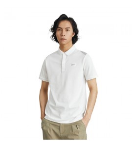 2024 Seta di Ghiaccio Polo Tempo Libero Sottile e Leggero Con Colletto Risvoltato Uomini - SD6083