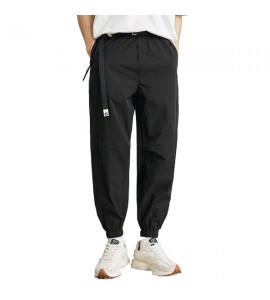 2024 Seta di Ghiaccio Sportivo Pantaloni Casual Dritto Uomini - JJ5801