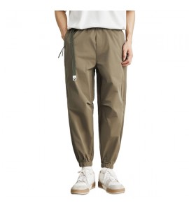 2024 Seta di Ghiaccio Sportivo Pantaloni Casual Dritto Uomini - JJ5801