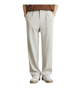2024 Sciolto Seta di Ghiaccio Pantaloni Casual Dritto Uomini - TXD1614