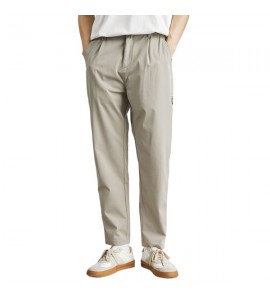 2024 Seta di Ghiaccio Sottile e Leggero Pantaloni Casual Dritto Uomini - JJ5512