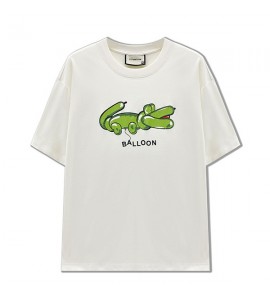 2024 Cartone Animato Stampate T-Shirt Girocollo Sciolto Uomini - ZW0691