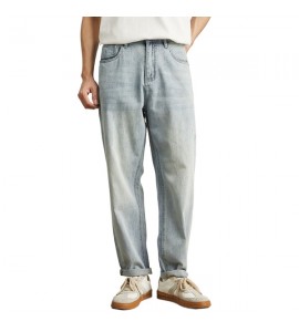 2024 Sottile e Leggero Jeans Sciolto Dritto Tempo Libero Uomini - LD8820