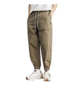 2024 Retro Pantaloni Casual Sottile e Leggero Dritto Uomini - JJ5802