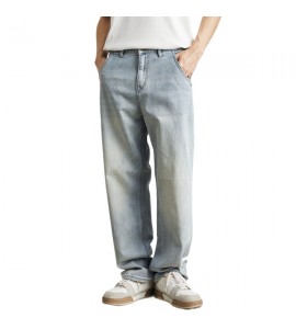2024 Jeans Sottile e Leggero Sciolto Tempo Libero Dritto Uomini - LD5616