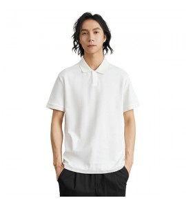 2024 Polo Tempo Libero Con Colletto Risvoltato Semplice Uomini - DWM60896