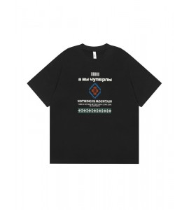 2024 Retro Stampate T-Shirt Moda Sciolto Girocollo Uomini - P2M7171