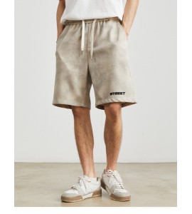 2024 Dritto Sportivo Short Sciolto Ricamo Semplice Tempo Libero Uomini - NX22836