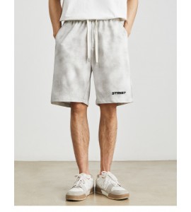 2024 Dritto Sportivo Short Sciolto Ricamo Semplice Tempo Libero Uomini - NX22836