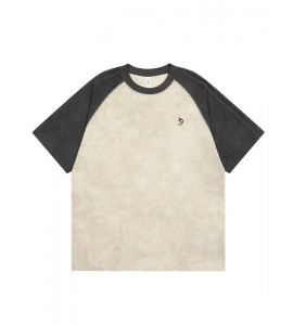 2024 Ricamo Girocollo T-Shirt Sciolto Tempo Libero Uomini - P2M7168