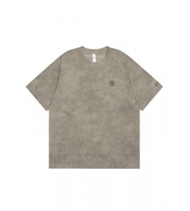 2024 Ricamo T-Shirt Retro Girocollo Sciolto Tempo Libero Uomini - P2M7176