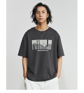 2024 Sottile e Leggero T-Shirt Stampate Girocollo Sciolto Uomini - KPS5650