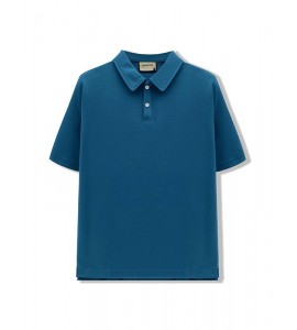 2024 Polo Sciolto Tempo Libero Con Colletto Risvoltato Uomini - ZW7067