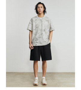 2024 T-Shirt Semplice Stampate Girocollo Tempo Libero Uomini - M416