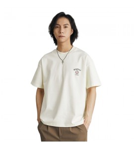 2024 Tempo Libero Sciolto T-Shirt Girocollo Ricamo Uomini - AG8642