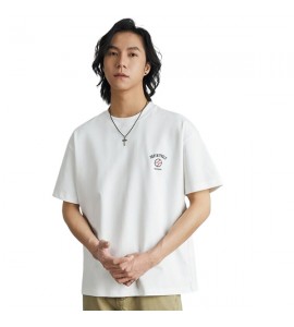 2024 Tempo Libero Sciolto T-Shirt Girocollo Ricamo Uomini - AG8642