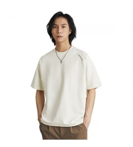 2024 Ricamate Sciolto T-Shirt Tempo Libero Girocollo Uomini - SD6370