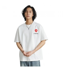 2024 Semplice Cotone T-Shirt Girocollo Stampate Sciolto Uomini - BJ8809