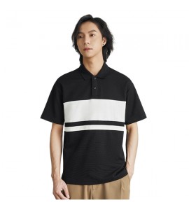 2024 Cotone Polo Tempo Libero Sciolto Con Colletto Risvoltato Uomini - ZJC1103